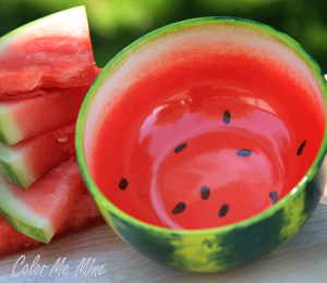Sugarland - Color Me Mine Watermelon Bowl