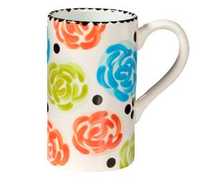 Sugarland - Color Me Mine Simple Floral Mug