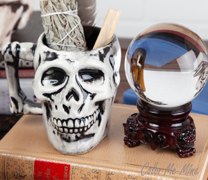 Sugarland - Color Me Mine Antiqued Skull Mug