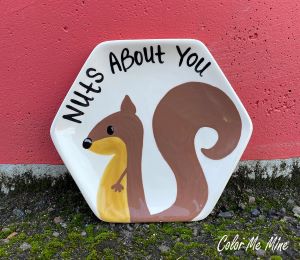 Sugarland - Color Me Mine Squirrel Plate