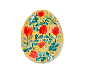Sugarland - Color Me Mine Spring Time Tulip Plate