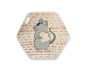 Sugarland - Color Me Mine Matzah Mouse Plate