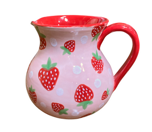 Sugarland - Color Me Mine Strawberry Pitcher