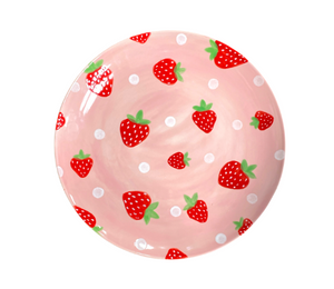 Sugarland - Color Me Mine Strawberry Plate