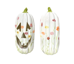 Sugarland - Color Me Mine Floral Jack O' Lantern