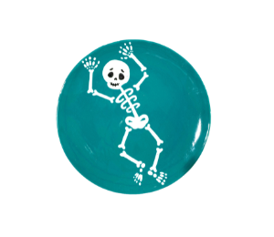 Sugarland - Color Me Mine Jumping Skeleton Plate