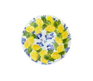 Sugarland - Color Me Mine Lemon Delft Platter