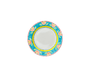 Sugarland - Color Me Mine Floral Salad Plate