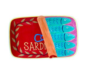 Sugarland - Color Me Mine Sardines Dinner Plate