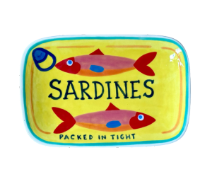 Sugarland - Color Me Mine Sardines Appetizer Plate
