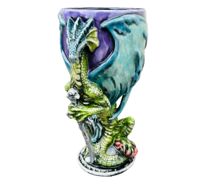 Sugarland - Color Me Mine Antique Dragon Goblet